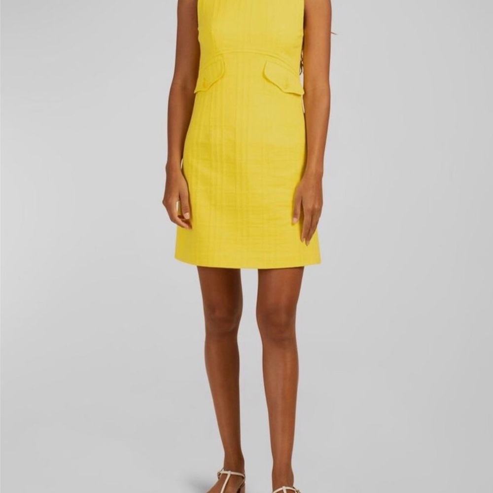 Trina Turk Yellow Atrina Dress in Daisy Sz 4